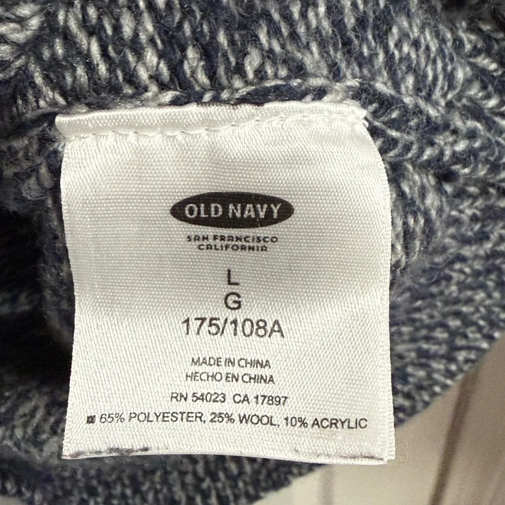 Shawl Collar Sweater Mens Large Knit Wool Chunky Preppy Old Money Academia